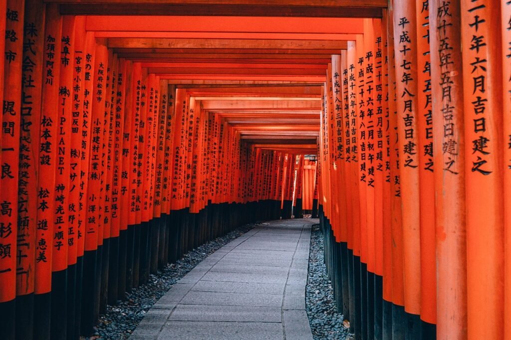 3-day Kyoto itinerary. Fushimi Inari Taisha