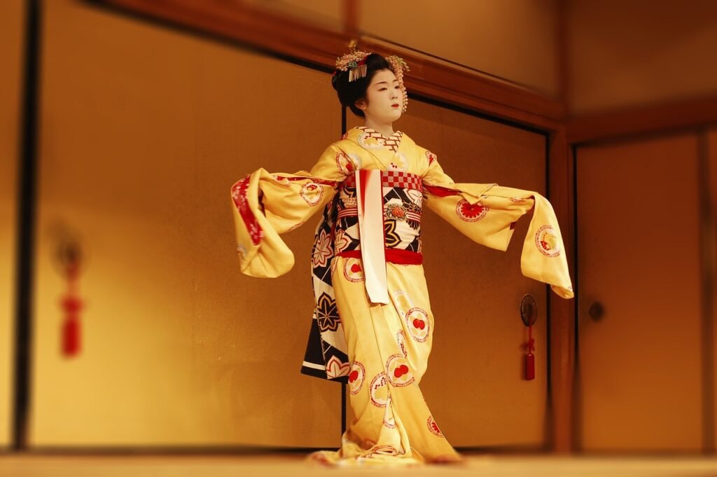 Geisha performance, a highlight of a 3-day Kyoto itinerary.