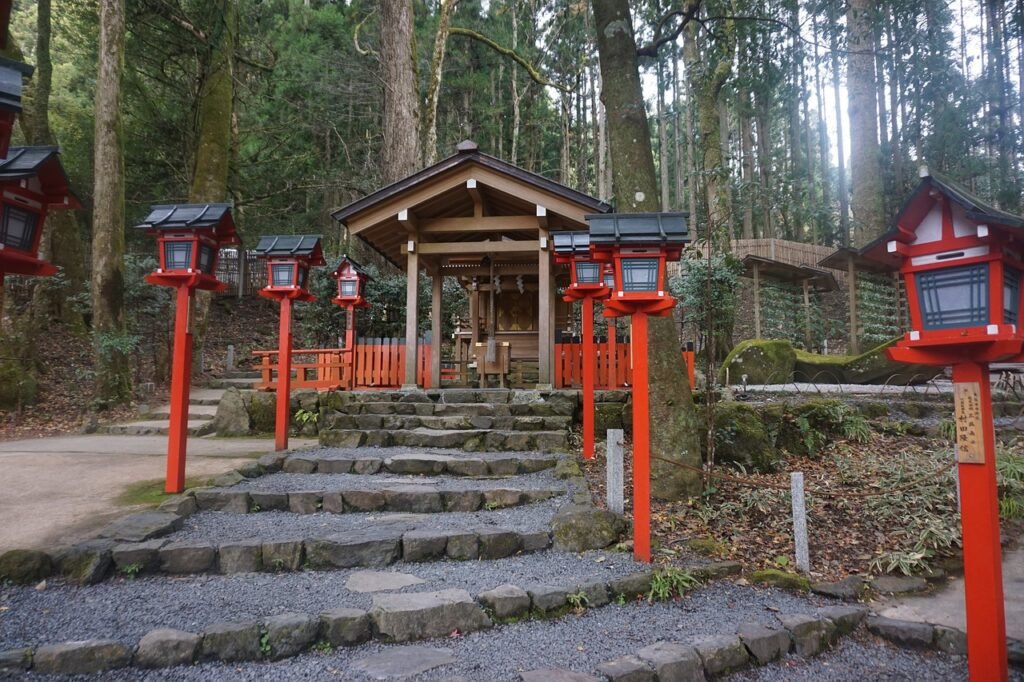 Kurama dera, a temple in Kyoto, a highlight of a 3-day Kyoto itinerary off the beaten path.