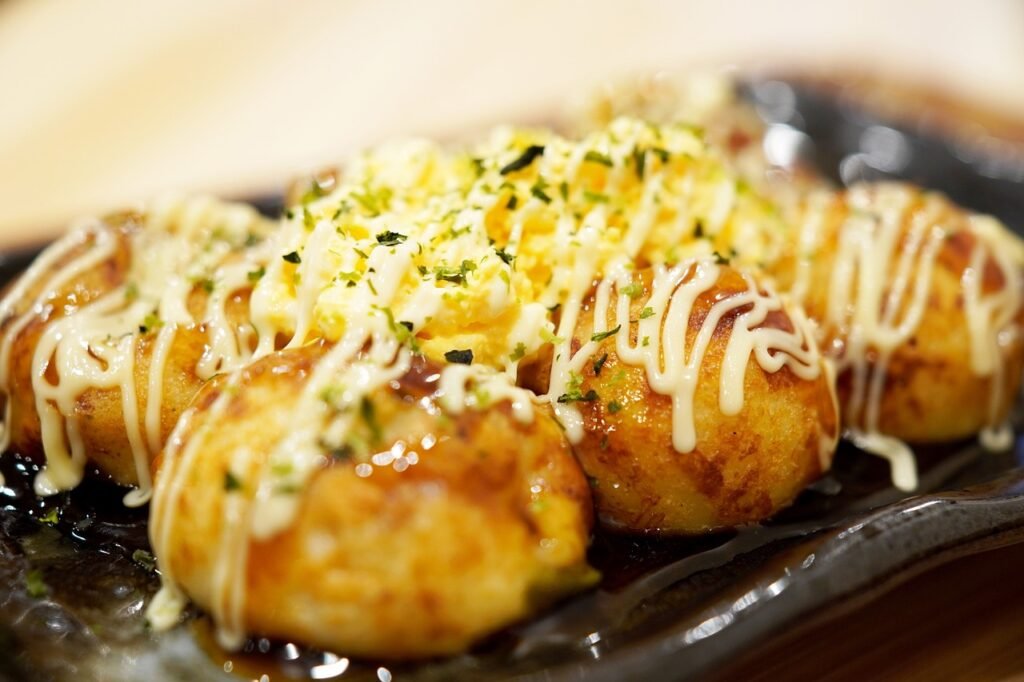 Takoyaki. Must eat in Osaka.